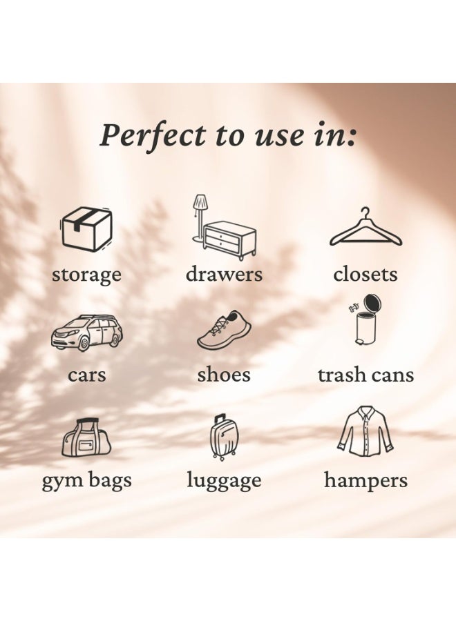 Fresh Wave Lavender Odor Eliminating & Deodorizing Packs | Bag of 6 | Safer Odor Relief for Small Spaces | Natural Plant-Based Odor Eliminator | Odor Absorbers for Home - Image 5