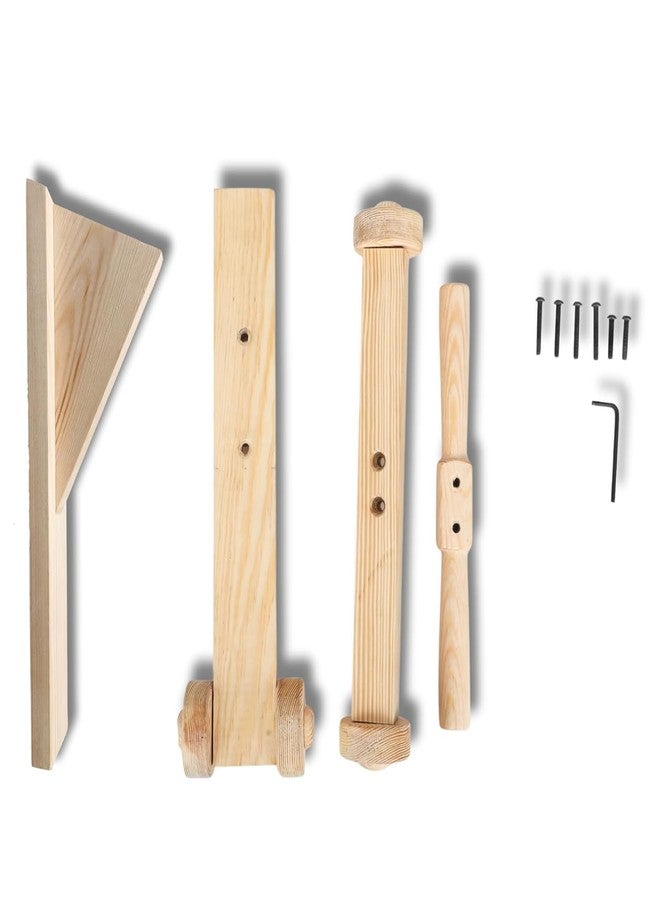 Beebox Wooden Push Walker for Toddlers | Eco-Friendly Baby Walker Cycle for Boys & Girls | Push Toy for Kids 6-36 Months | Safe, Durable & Natural Learning Walker - DIY - Image 3