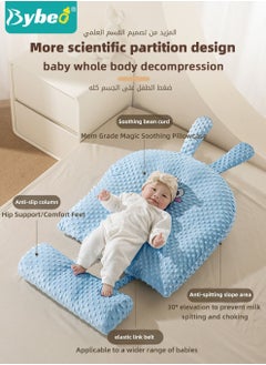 Bybeo Baby Crib Wedge Pillows with Safety Fence, Adjustable Height Anti-Spit Breastfeeding Nursing Pillow - Anti-Reflux, Choking, and Milk Overflow for Newborns Toddlers  - Image 4