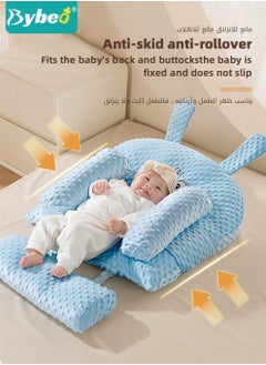 Bybeo Baby Crib Wedge Pillows with Safety Fence, Adjustable Height Anti-Spit Breastfeeding Nursing Pillow - Anti-Reflux, Choking, and Milk Overflow for Newborns Toddlers  - Image 5