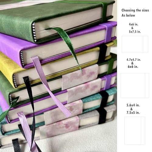tumuarta 100% Cotton Watercolor Journal Sketchbook, Cold Press, 7.5x5 in, 140 LB, 300GSM, Acid Free, 24 Sheets,48 Pages, Watercolor Journal for Use As Travel Notebook and Mixed Media Pad On The Go - Image 4
