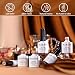 RARJSM Glitter Nude Gel Polish 6pcs Set Pale Pink Milky Jelly Cashmere Pink Beige Apricot Champagne Brown Shimmer Iridescent Holographic Gel Nail Polish 7.5ml Translucent Natural Soak off UV LED Cured - Image 3