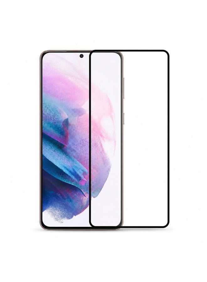 Deer ESD Anti-Static 9H Tempered Glass Screen Protector for Samsung Galaxy A71 - Full Coverage Ghazala Shield with Black Frame - Image 1
