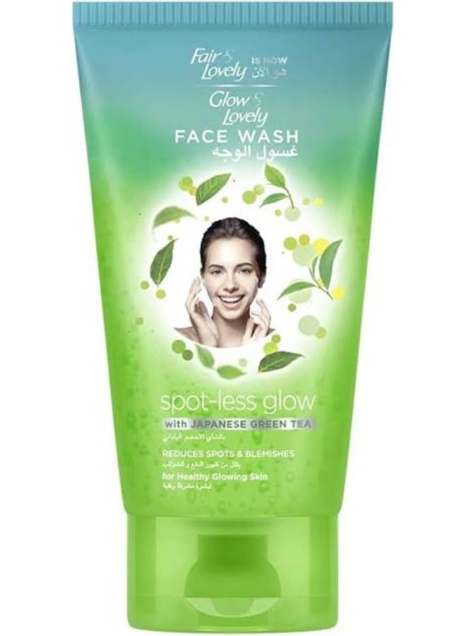 Glow And Lovely Anti Pimple Fairness Face Wash For Pimple Prone Skin With Japanese Green Tea Known To Target Pimples For Spotless Glowing Skin 150ML