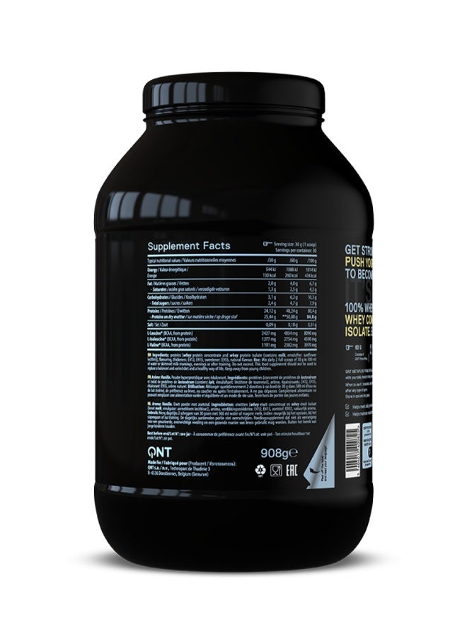 QNT PRIME WHEY PROTEIN Powder | 908g | Vanilla Flavor, 84% Protein, Low Sugar, High BCAA - Image 3