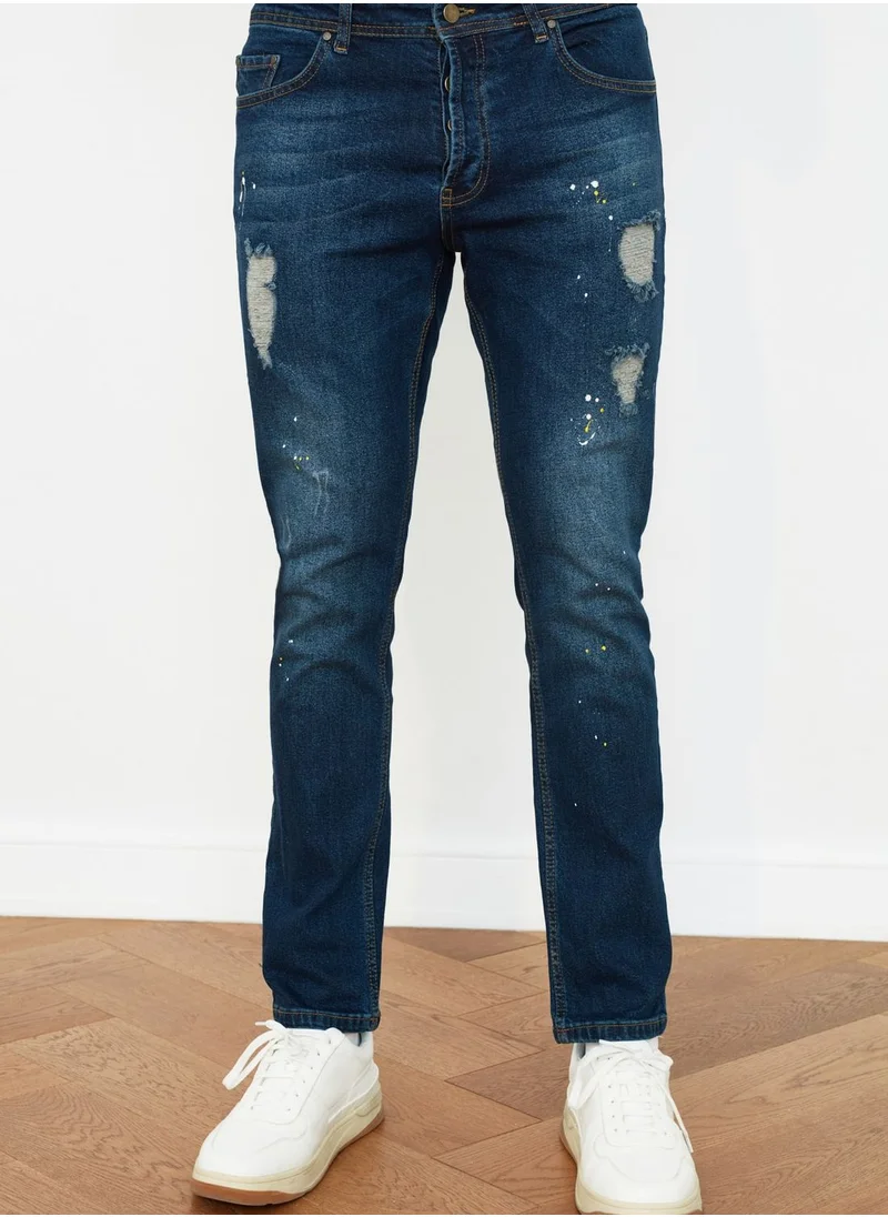trendyol Distressed Skinny Fit Jeans