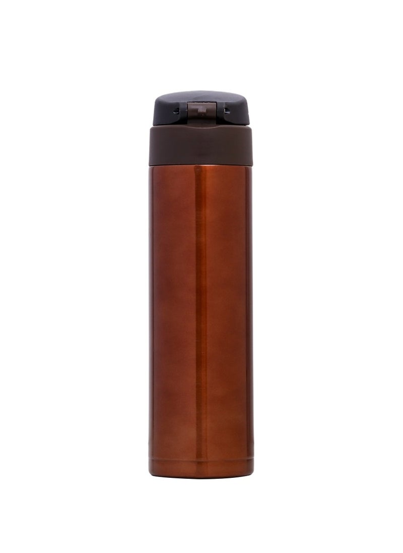 Eazy Kids Double Wall Insulated Travel Water Bottle - Antique Copper, 500Ml  - Image 2