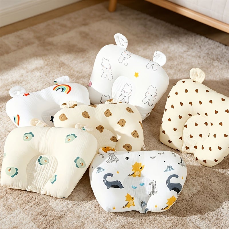 Baby Kids Ear Pillow Bear Head Design For Infant Stroller And Car Seat - Image 1