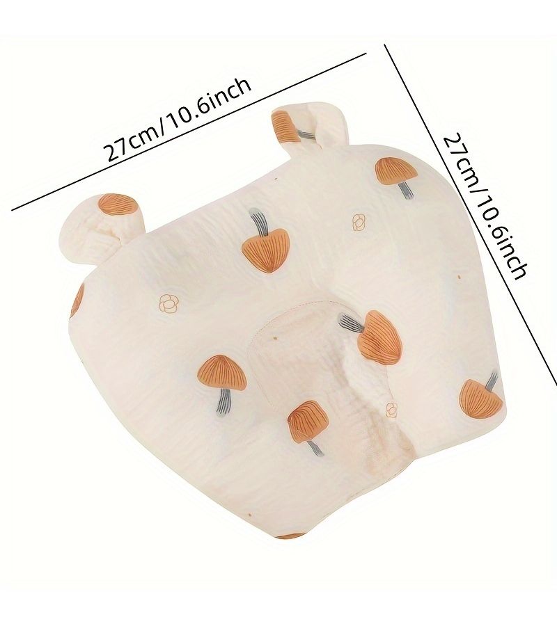 Baby Kids Ear Pillow Bear Head Design For Infant Stroller And Car Seat - Image 3
