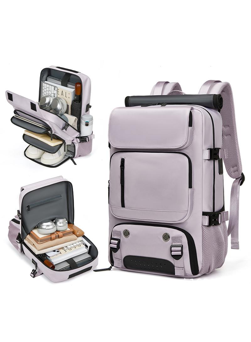 Rucksack Bag For Men And Women Large Water Resistant Trekking Hiking Bag Travel Backpack - Image 1