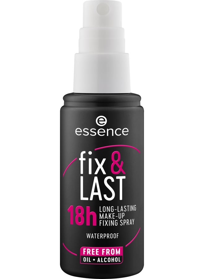 Essence Fix & Last 18H Long-Lasting Make-Up Fixing Spray Clear - Image 2