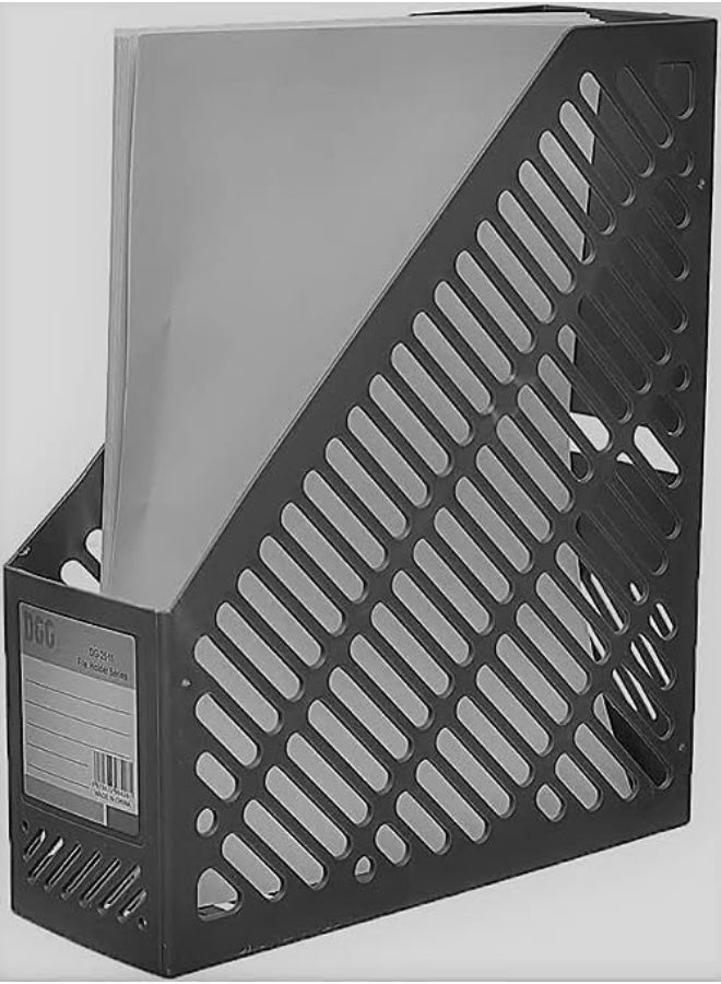 Black File Holder for Organizing Files and Papers - Image 1