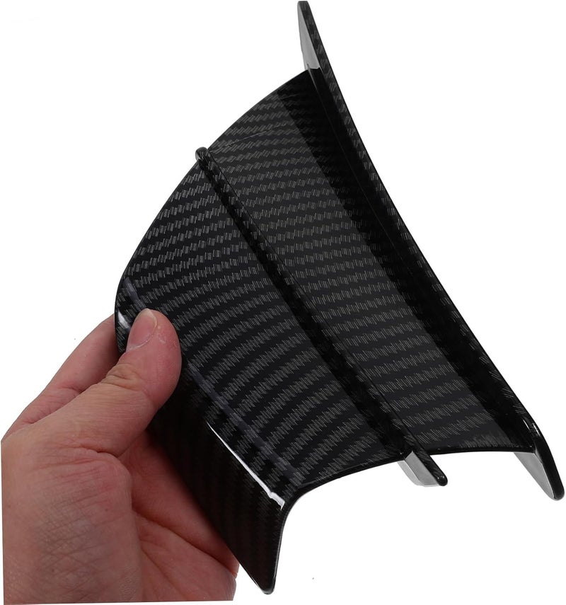 Economical varied design options 3pairs Carbon Fiber Motorcycle Spoiler Wings Easy Installation Decorative Air Deflectors for Motorbike Fairing Distinctive Texture for Enhanced Performance Low wear optimized build Fine detail Easy assemble alternatives Confirmed available stock KSA local stock Big & small space compatible Various fittings Multi-category warehouse equip Labor saving optimized design Multi-goal comprehensive design Safe silicone build Proper storage environment Light durable upgraded substance Single & bulk storage compatible Gulf standard sizing alternatives KSA standard compatible design Trendy flexible practical build Demand-based stock planning Flexible usage build Local market compliant trusted quality All-item unified delivery Flexible trendy construction Durability enhanced Easy transit optimized build - Image 2