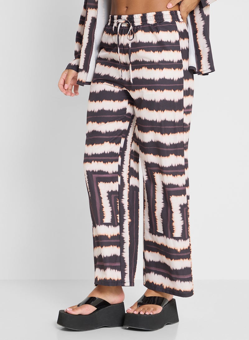 Ginger Printed Relaxed Fit Shirt & Pant Coord Set  - Image 4