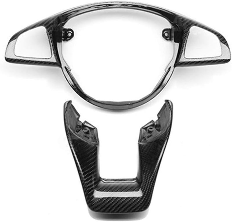 Wivplex Carbon Fiber Steering Wheel Trim Cover for Mercedes-Benz - Image 1
