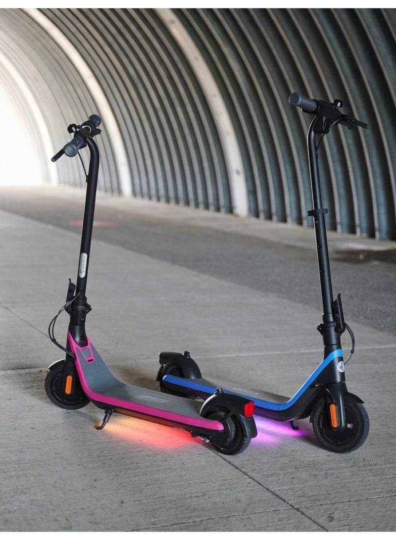 Segway-Ninebot سكوتر كهربائي للأطفال Segway Ninebot C2 Pro باللون الأزرق، سرعة تصل إلى 16 كم/ساعة، مدى يصل إلى 17 كم، محرك بقوة 150 واط (بحد أقصى 250 واط)، إطارات مجوفة مقاس 7 بوصات، 3 أوضاع للقيادة، حمولة قصوى 50 كجم | C2 PRO - Image 2