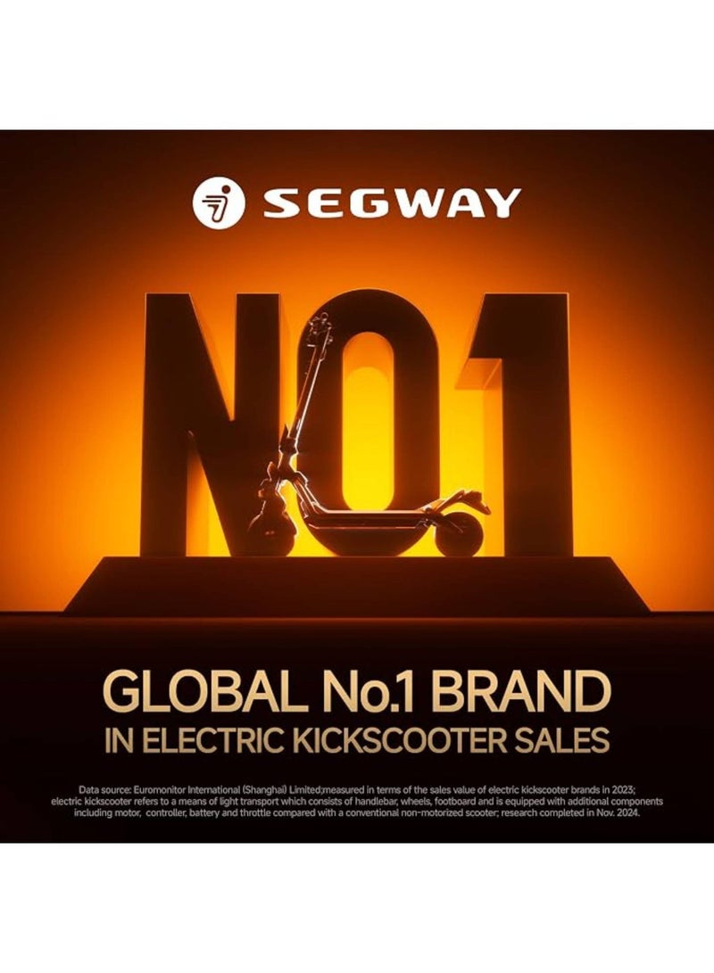 Segway-Ninebot سكوتر كهربائي للأطفال Segway Ninebot C2 Pro باللون الأزرق، سرعة تصل إلى 16 كم/ساعة، مدى يصل إلى 17 كم، محرك بقوة 150 واط (بحد أقصى 250 واط)، إطارات مجوفة مقاس 7 بوصات، 3 أوضاع للقيادة، حمولة قصوى 50 كجم | C2 PRO - Image 5