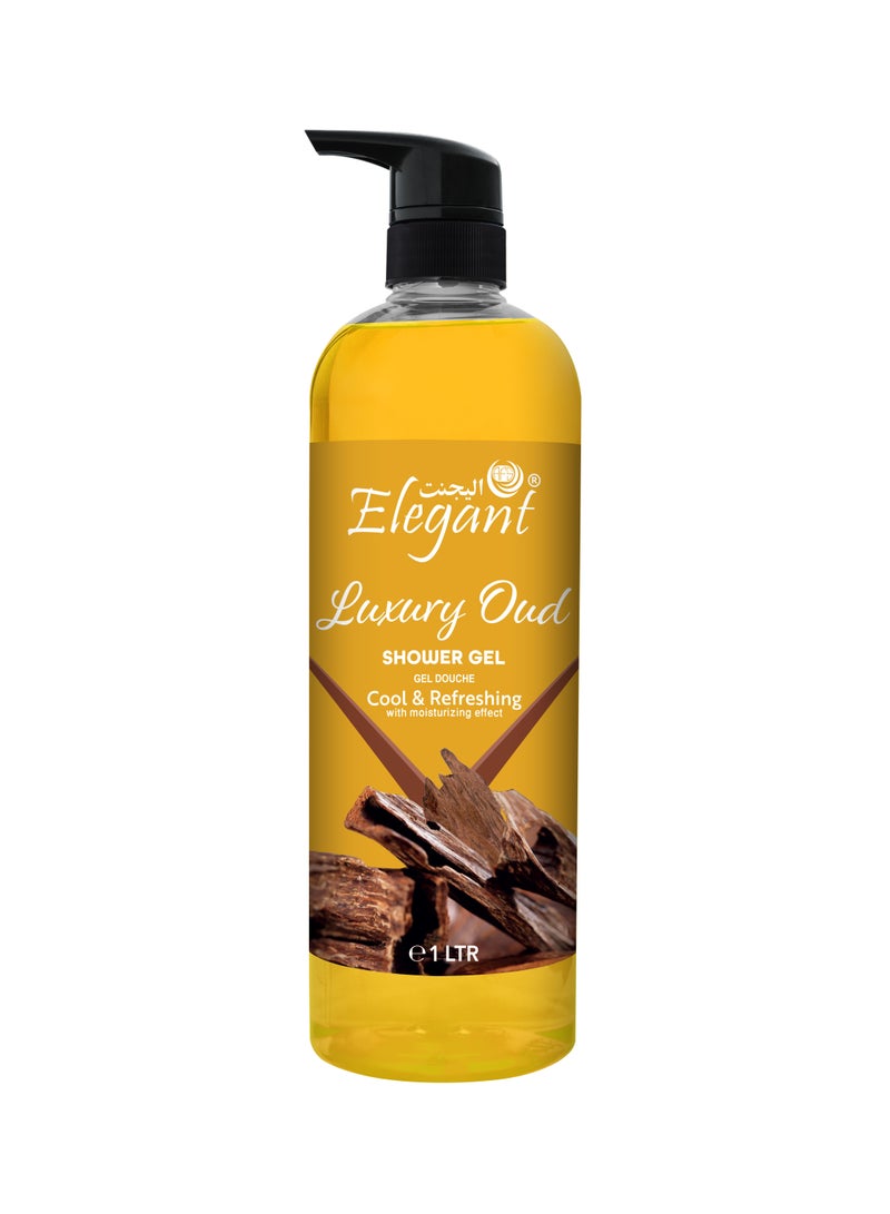 Elegant Luxury Oud Rejuvenating Shower Gel 1 Liter 