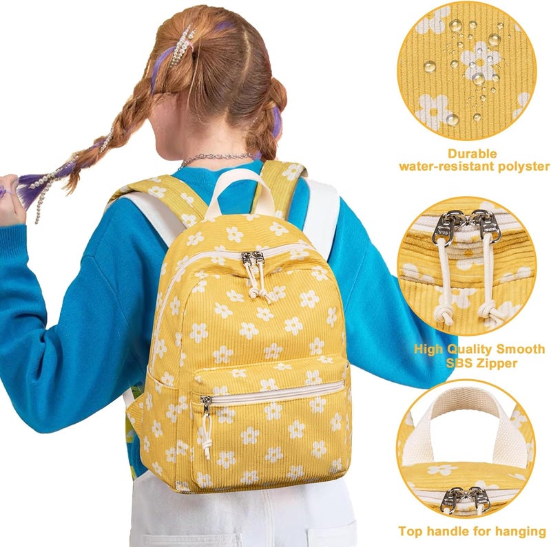 BLUBOON Mini Backpacks for Girls 13" Toddler Backpack Purse School Bookbag Kawaii Backpack Women - Image 5