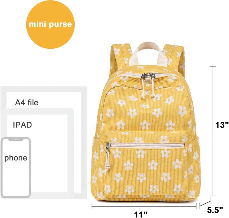 BLUBOON Mini Backpacks for Girls 13" Toddler Backpack Purse School Bookbag Kawaii Backpack Women - Image 3