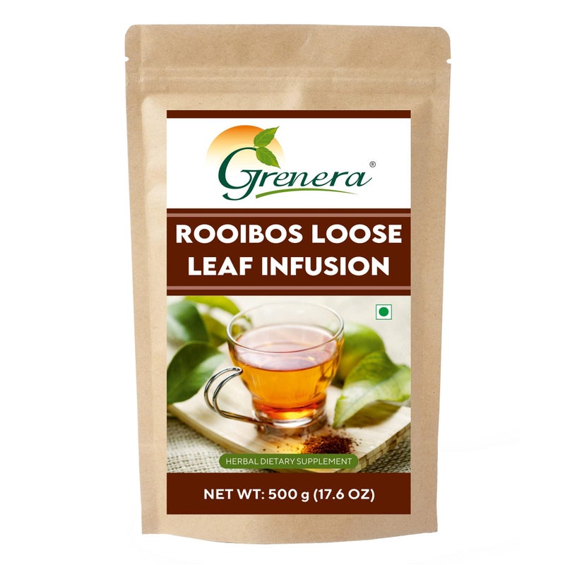 Grenera South African Rooibos Tea 500 gram, Red Tea, Imported from South Africa, Caffeine Free, Antioxidants Rich Infusion - Image 1
