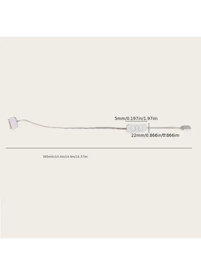 Mini5V3PinARGB XKQ White Fan Hub Remote Control Multiple Lighting Modes - Image 3