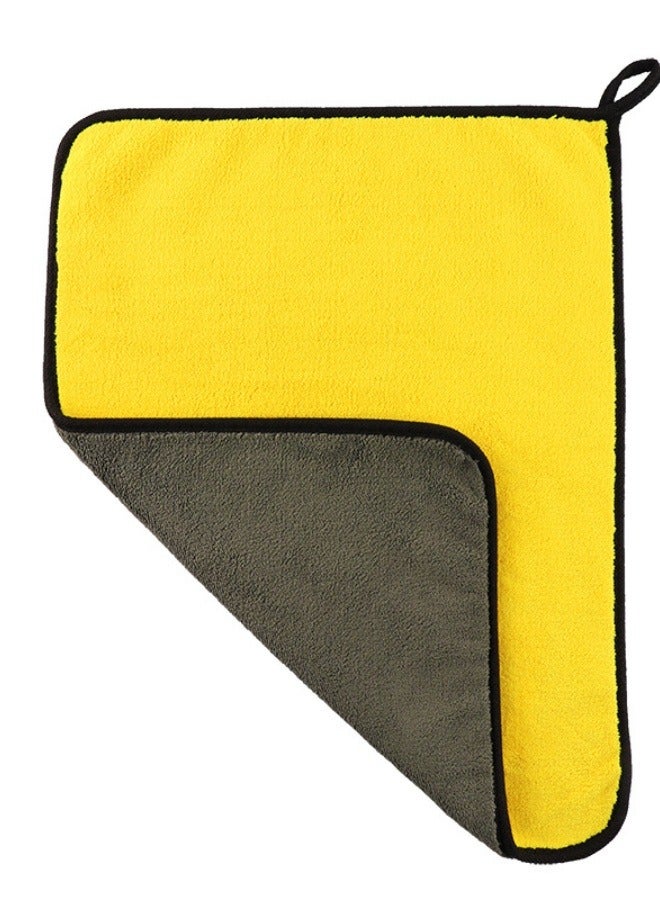 Microfiber Car Drying Towel for Car Cleaning and Detailing, Double Sided, Extra Thick Plush Microfiber Towel Lint Super Absorbent Detailing Towel for Car, Windows, Screen and Kitchen - Image 1