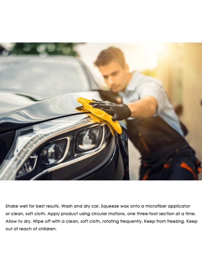 Sword Pro - Sword Pro Car Polish, Carnauba Wax Formula, Professional Wax Shine With Long-Lasting Gloss, 300 ml. - Image 1