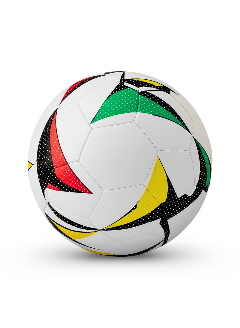 بلا نهاية بطل كرة القدم | مقاس 5 | كرة قدم مخيطة آليًا من مادة TPU | 32 لوحة | كرات النوادي والتدريب والأكاديميات لمباريات كرة القدم الاحترافية - Image 1