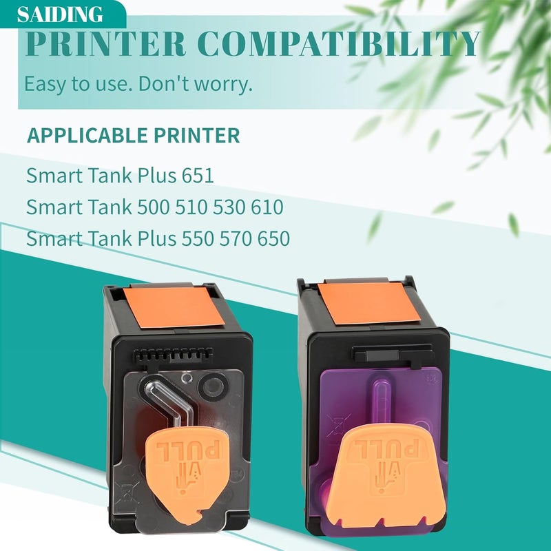 Smart Tank Plus 651 رأس الطباعة X4E75A M0H50A رأس الطباعة لـ Smart Tank 500 510 530 610 Series و Smart Tank Plus 550 570 650 Series - Image 2