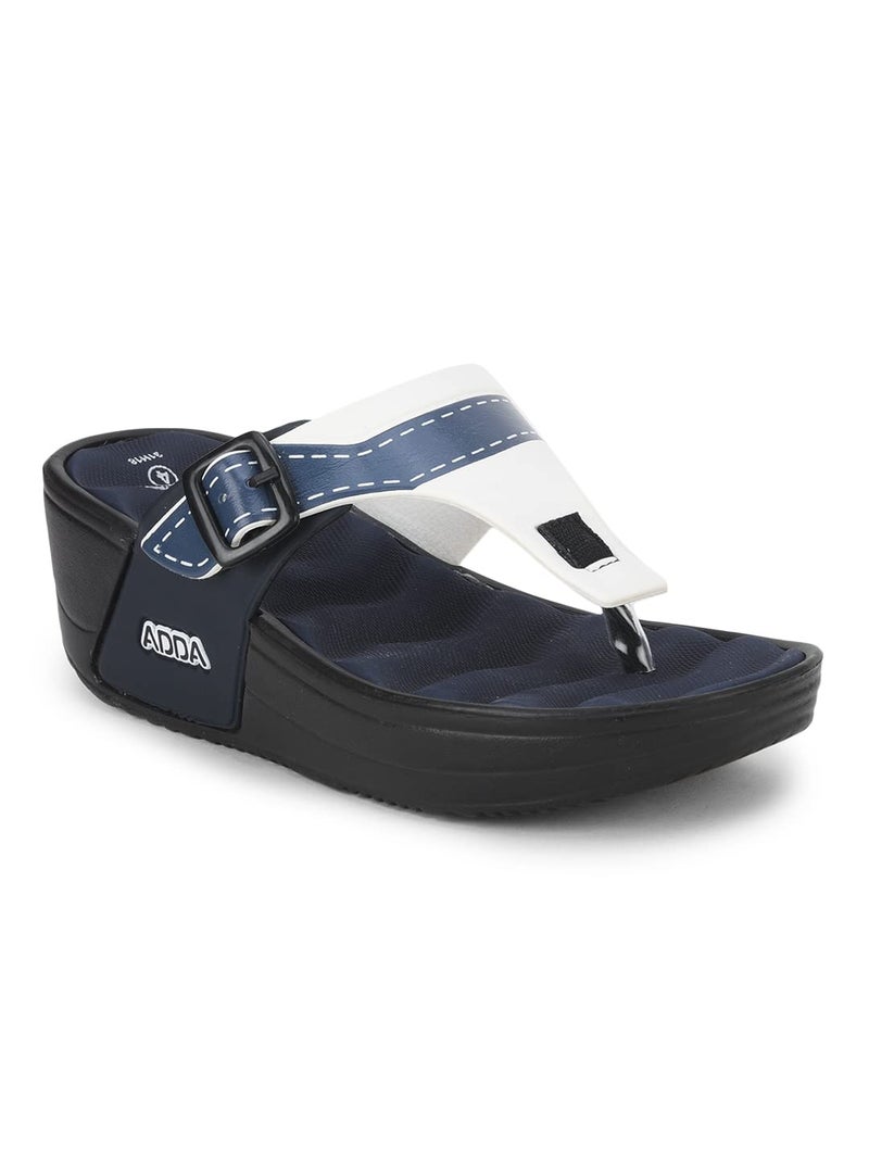 Adda DIVA-1 || Durable & Comfortable || EVA Sole|| Antiskid || Lightweight || Fashionable || Super Soft || Outdoor Slipper || Slipper for Women - Image 2