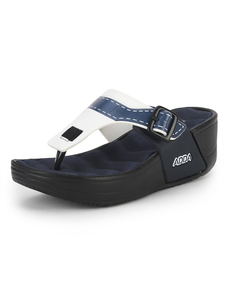 Adda DIVA-1 || Durable & Comfortable || EVA Sole|| Antiskid || Lightweight || Fashionable || Super Soft || Outdoor Slipper || Slipper for Women - Image 1