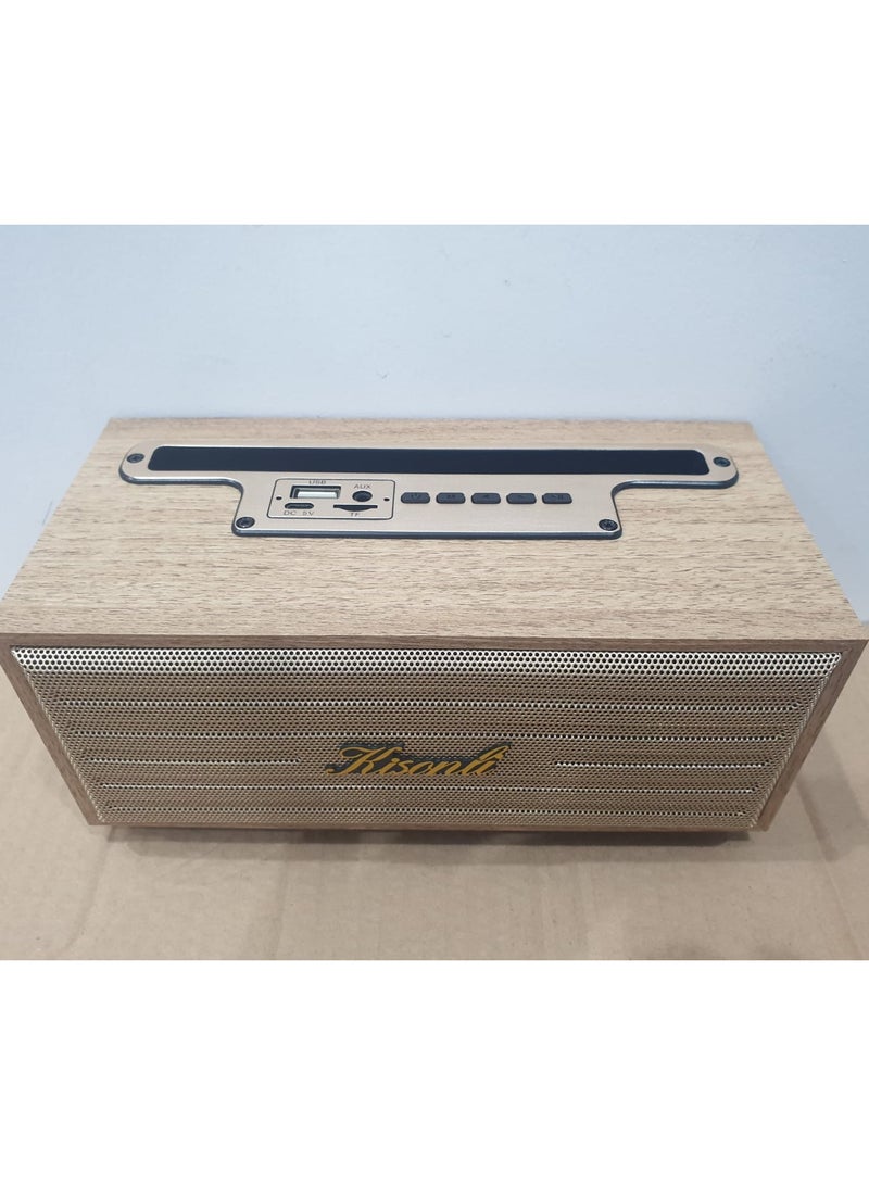 Kisonli blutooth speaker in wood design - Image 2