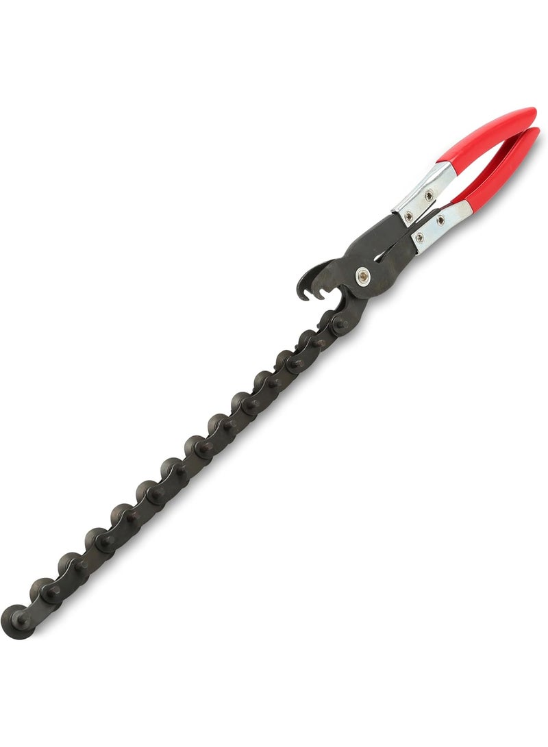 OEMTOOLS 27045 Exhaust Cutter, Cuts 3/4" to 3-1/4" Pipe, Durable Chain Cutter Tool, Easy One-Handed Rotation, Compact Pipe Cutter Chain for Tight Spaces - Image 2
