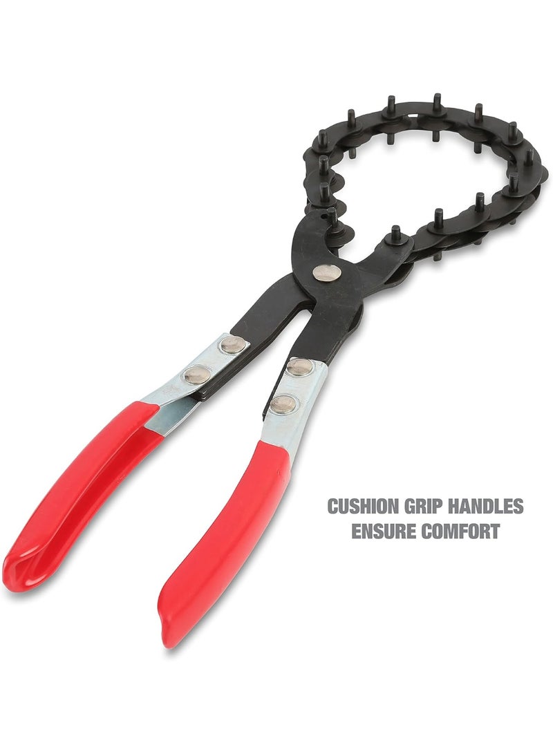 OEMTOOLS 27045 Exhaust Cutter, Cuts 3/4" to 3-1/4" Pipe, Durable Chain Cutter Tool, Easy One-Handed Rotation, Compact Pipe Cutter Chain for Tight Spaces - Image 4