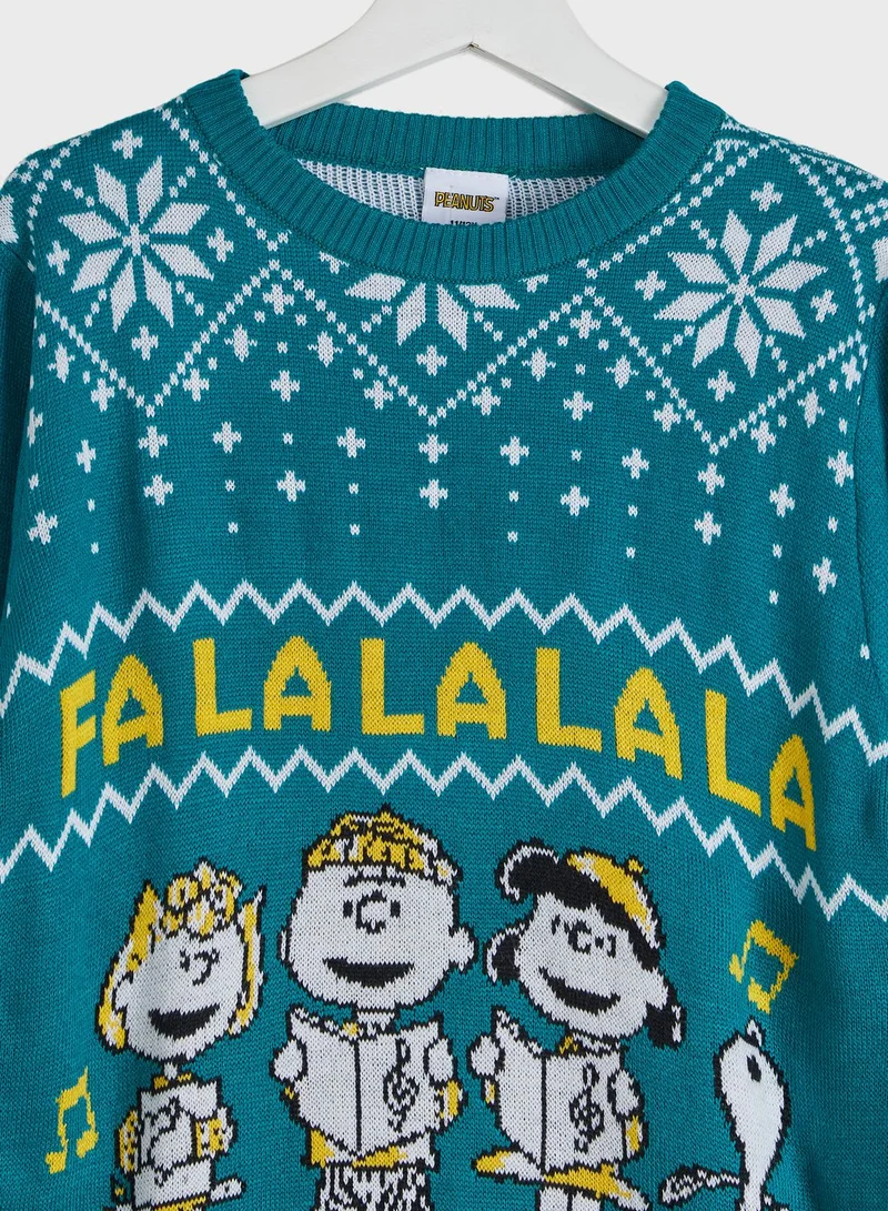 Peanuts Kids Peanuts Christmas Sweater