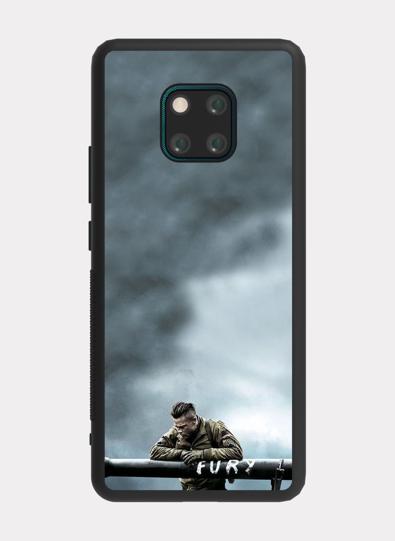 PXLAAT Huawei Mate 20 Pro case cover Brad Pitt Fury - Image 1