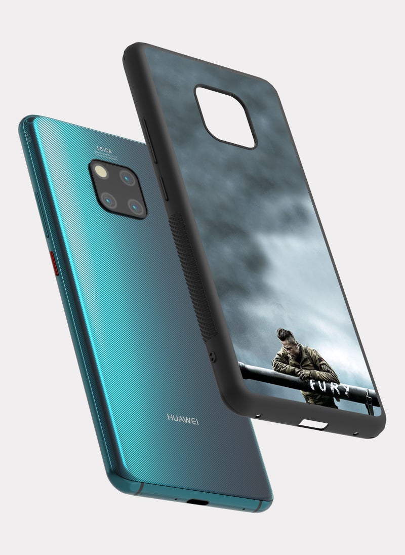PXLAAT Huawei Mate 20 Pro case cover Brad Pitt Fury - Image 2