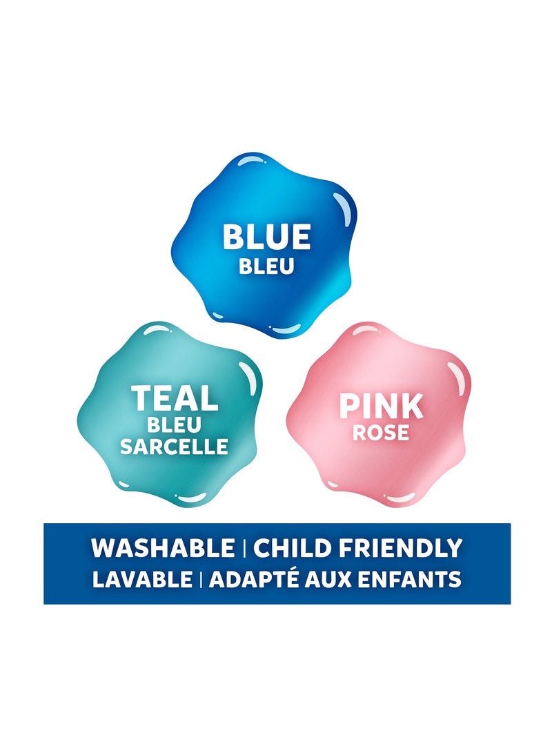 Elmers Elmer's Metallic PVA Glue | Pink | 147 mL | Washable with soap and water for easy, stress-free cleanups | Great for Making Slime | eye-catching arts, crafts and slime | Kid Friendly (Pack of-1) - Image 2