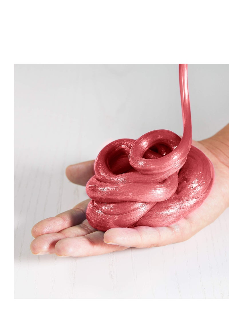 Elmers Elmer's Metallic PVA Glue | Pink | 147 mL | Washable with soap and water for easy, stress-free cleanups | Great for Making Slime | eye-catching arts, crafts and slime | Kid Friendly (Pack of-1) - Image 4