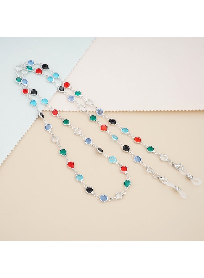 Pearl Eyeglass Chains Strap Necklace Glasses Reading Eyeglasses Holder Strap Cords Lanyards