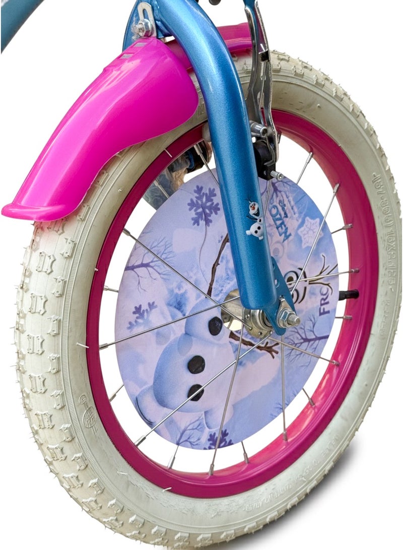 ديزني فروزن دراجه فروزن بناتي مقاس 16 للاعمار  4 الى 7 سنوات - Image 3