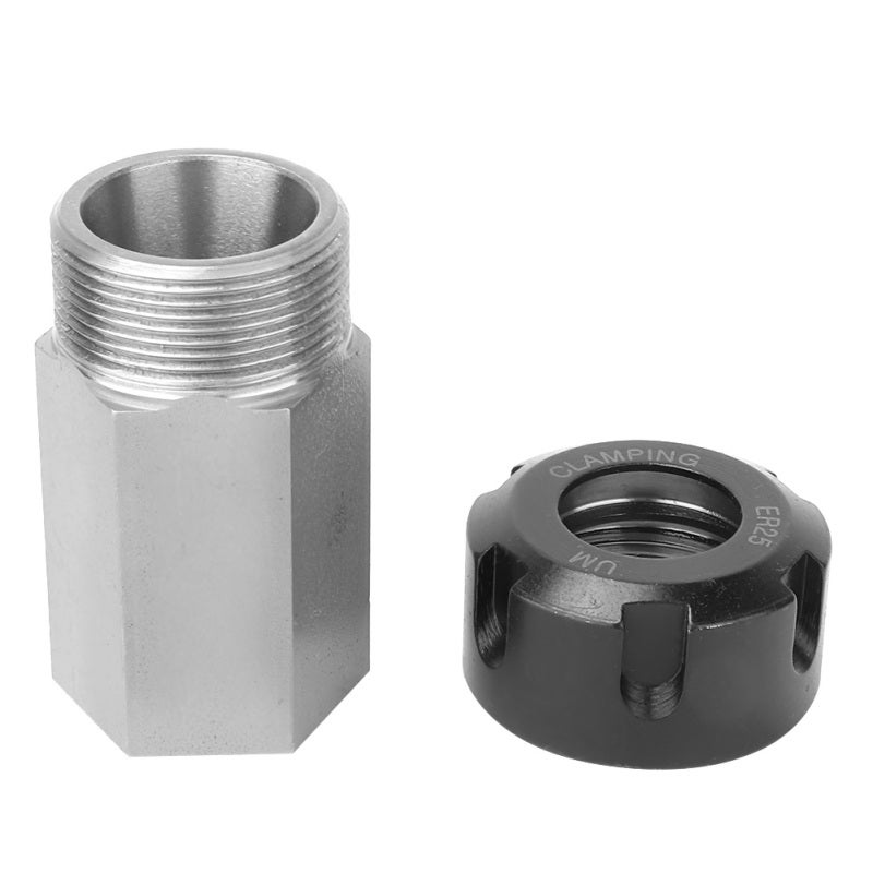 ER25 Collet Block Hex ER25 Collet Block Chuck for Lathe - Hardened Tool Steel High Strength Collet Holder for CNC Engraving Machine - Image 4