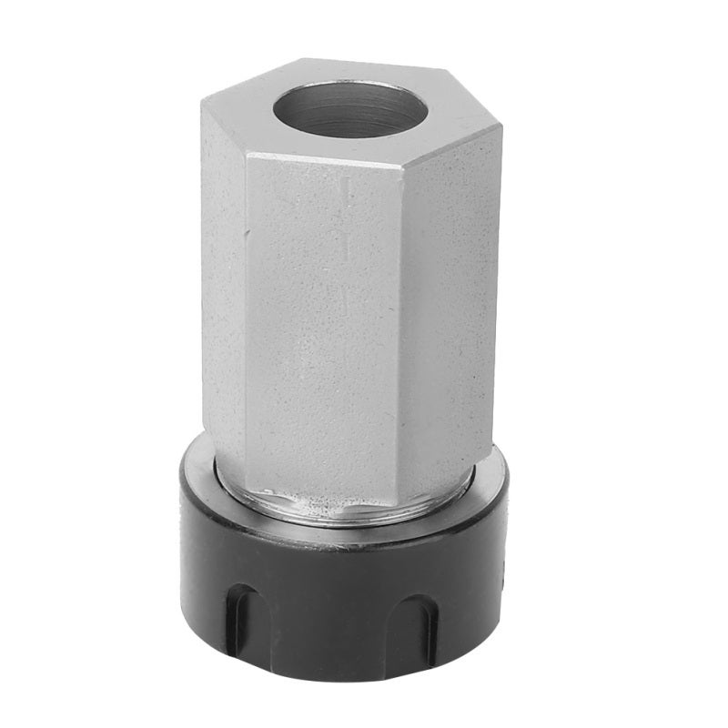 ER25 Collet Block Hex ER25 Collet Block Chuck for Lathe - Hardened Tool Steel High Strength Collet Holder for CNC Engraving Machine - Image 3