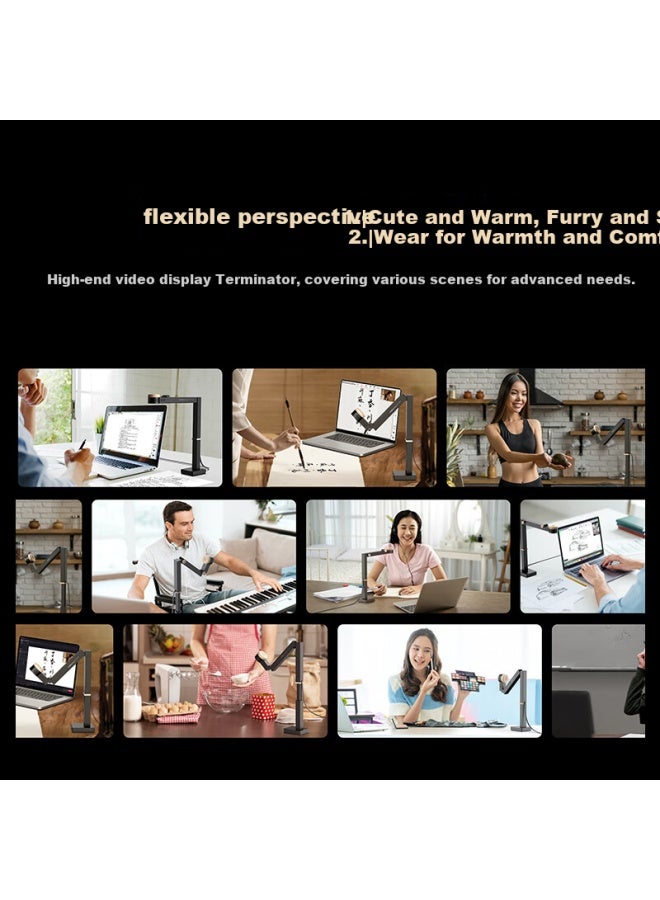 CZUR Czur Document Camera, 12 Million Pixels, A3 Scanner, 4K Hd Video Stand, Remote Teaching, Multimedia Network Fancy S+ Writing Stand, Three-Year Warranty - Image 4