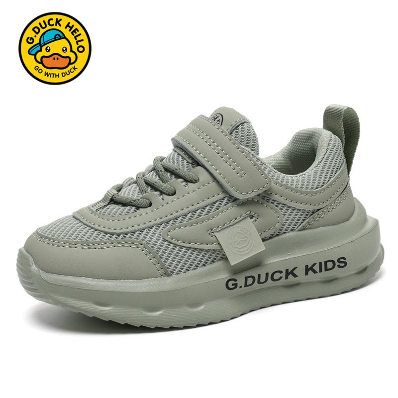Little Yellow Duck Boys Sports Shoes Mesh Breathable Children'S Shoes Soft Sole Boys Running Shoes - Image 1