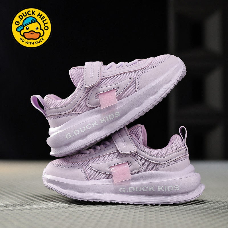 Little Yellow Duck Boys Sports Shoes Mesh Breathable Children'S Shoes Soft Sole Boys Running Shoes - Image 4