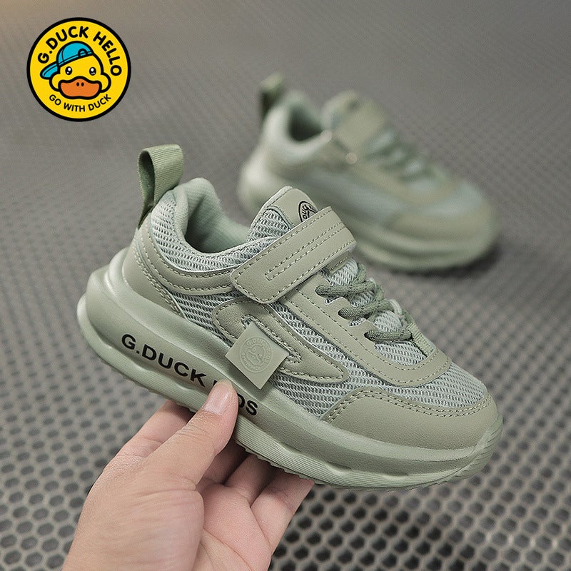Little Yellow Duck Boys Sports Shoes Mesh Breathable Children'S Shoes Soft Sole Boys Running Shoes - Image 3