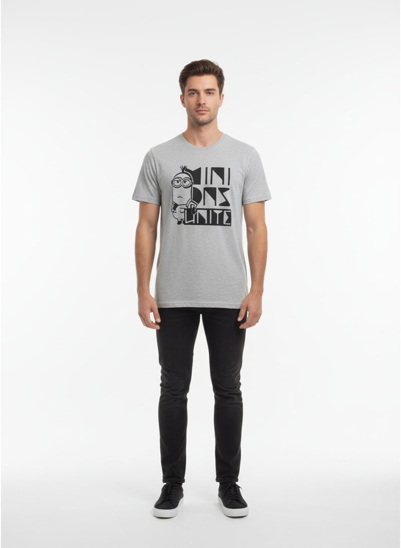 Minions T-SHIRT MENS MINION R/N S/S FZ - Image 2