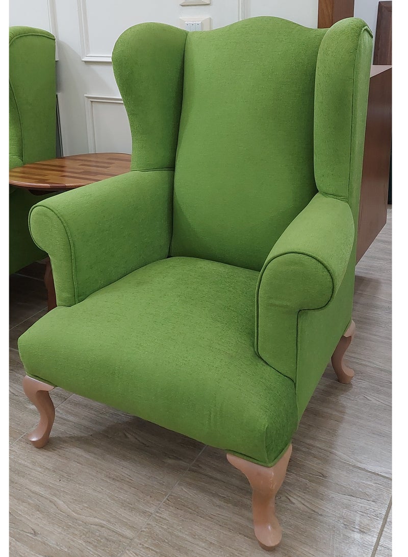 برجير خشبي 90سم- اخضر - Image 2